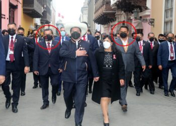 ¿Quiénes son los hombres que rodean al presidente Pedro Castillo?