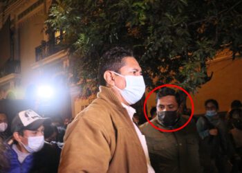 Vladimir Cerrón recibe resguardo policial pese a que no es funcionario público