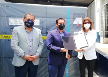Trujillo: donan compresora para potenciar planta de oxígeno del Hospital Belén