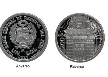 BCR lanza moneda de plata por los 200 años de la Biblioteca Nacional del Perú