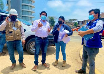 Víctor Larco: insistencia de alcalde César Juárez, asfaltado de avenida Paujiles será una realidad