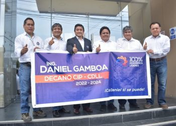 La Libertad: Daniel Gamboa está oficialmente inscrito para participar en elecciones del Colegio de Ingenieros