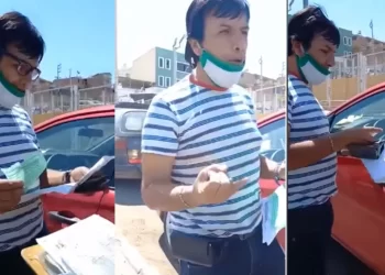 Sujeto discrimina a policía durante intervención: “Soy de Lima, soy pituco, tengo clase”