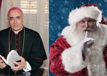 Obispo italiano se disculpa por decirles a los niños que Santa Claus no existe