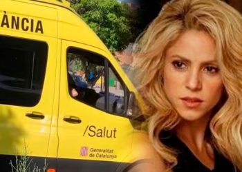 Shakira sufrió ataque de ansiedad y tuvo que ser trasladada en ambulancia