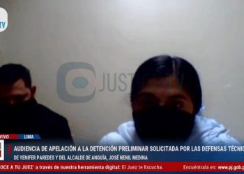 Yenifer Paredes: “estoy detenida diez días y solo me han citado cuatro veces a declarar”