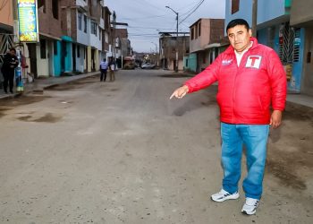 Wilmer Sánchez: APP ha tenido 16 años para hacer pistas en el distrito de La Esperanza