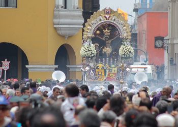 Lima: por primera vez, en 350 años, el Señor de los Milagros no llegará a la Plaza de Armas