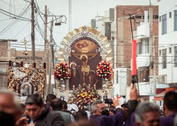 Señor de los Milagros: último recorrido procesional en Trujillo será este lunes 31 de octubre