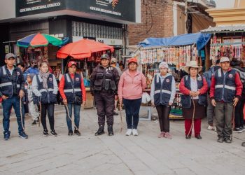 Municipio de Otuzco destacó participación de serenazgo durante la fiesta de la Virgen de la Puerta