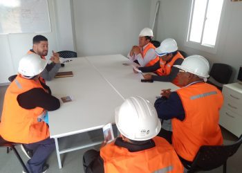 Miembros del Comité Multisectorial del Proyecto Quebrada El León verifican rápido avance de trabajos