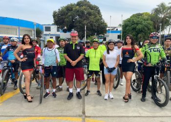 Trujillo: más de 50 ciclistas participaron de gran bicicleteada lazartina