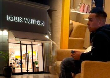 Christian Cueva compra en Louis Vuitton y tienda cierra sus puertas al público