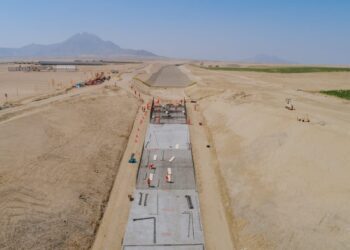 Proyecto Quebrada El León: 100% de la faja norte está en ejecución
