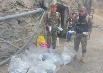 Pataz: PNP destruye equipos de minería ilegal valorizados en más de un millón de soles