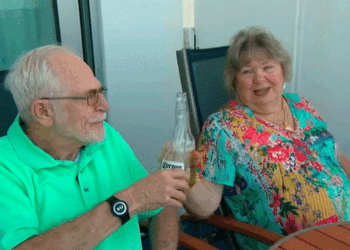 Insólito: pareja de ancianos lleva más de 500 días en cruceros porque es más barato que pagar renta