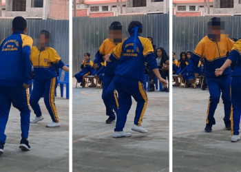 Estudiantes se baten en duelo de carnaval cajamarquino