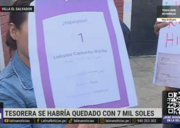 Lima: tesorera deja sin fiesta de promoción a escolares