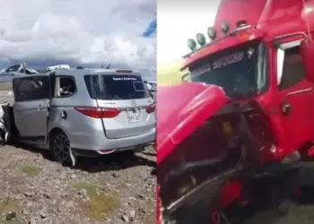 Choque de camioneta contra tráiler deja 6 en muertos