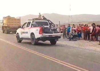 Ancash: joven compra motocicleta y fallece tras choque contra volquete