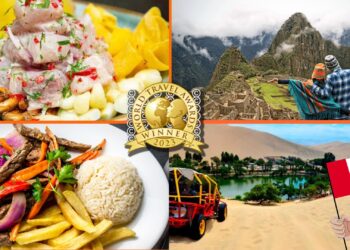 Perú es premiado como el mejor destino culinario y cultural del mundo