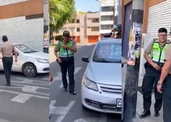 Policías son sorprendidos cuando dormían en pleno horario laboral