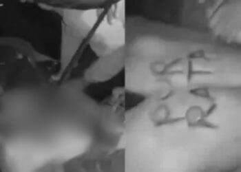 México: ladrón fue marcado en la espalda con un fierro metálico: «Por rata»