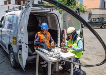 Fibra óptica lideró el tráfico de internet fijo de Movistar al cierre del 2023