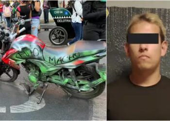 México: liberan a motociclista que agredió a mujeres en marcha 8M