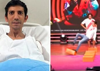 ¡Cuidado, Flaco! Giancarlo Granda se rompió un hueso jugando en ‘Chapa tu Money’