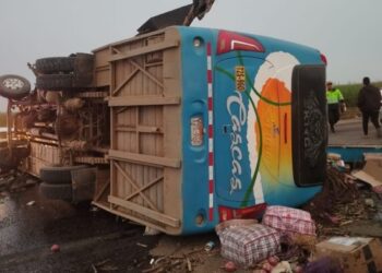 ¡Qué terrible!: al menos cinco muertos y 28 heridos en choque de buses en Ascope