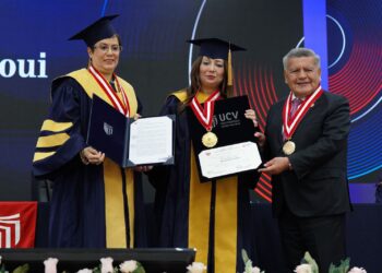Ouided Bouchamaoui, Nobel de la Paz 2015, recibió máxima distinción de la UCV