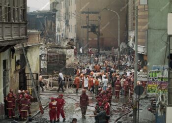 Lima: se cumplen 23 años del trágico incendio de Mesa Redonda (FOTOS)