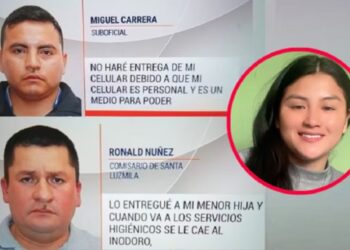 Caso Sheyla Cóndor: policías implicados no quisieron entregar sus celulares