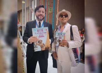 Mauricio Málaga consigue apoyo de la FIL Guadalajara para la Feria Internacional del Libro de La Libertad