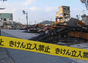 Las imágenes del terremoto de magnitud 6,9 que sacudió a Japón (FOTOS)