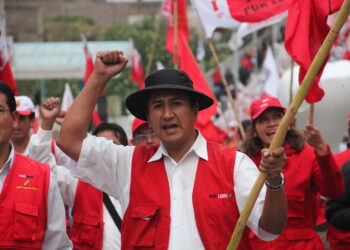 Partido Perú Libre usó dinero público para hacer propaganda política