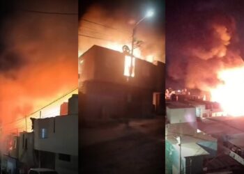 Cinco personas mueren en voraz incendio en Arequipa: dos víctimas son menores de edad