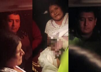 Mujer da a luz dentro de patrullero con ayuda de policías en Piura (VÍDEO)