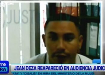 Caso Jean Deza: futbolista reaparece en audiencia de prisión preventiva por tentativa de feminicidio
