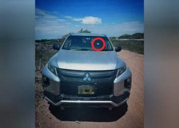 ¡Tremendo susto! Criminales balean camioneta de empresario para asaltarlo en Lambayeque
