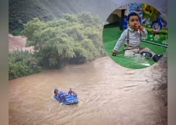 Amazonas: llanto y dolor por desaparición de bebé que cayó a aguas del río Utcubamba