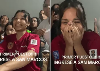 Joven venezolana ingresó a la UNMSM en 1° puesto y estalla de emoción: «Mis papás lucharon por esto»