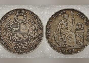 Declaran Patrimonio Cultural de la Nación a 14 monedas de sol peruano del siglo XIX halladas en el Aeropuerto Jorge Chávez