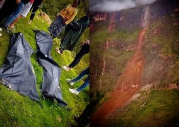 Huánuco: mueren 6 comuneros que auxiliaban a un vehículo y fueron sepultados por un huaico