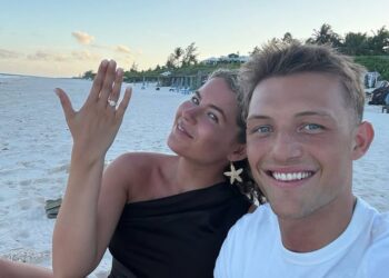 Oliver Sonne anunció su compromiso con su pareja de toda la vida