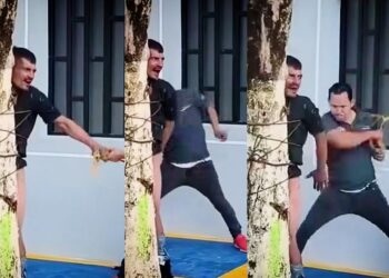Colombia: vecinos amarran a ladrón y le dan golpiza por robarle la cartera a una mujer