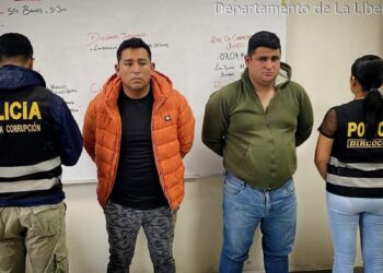 ¡Corrupción en la PNP! Dos agentes policiales detenidos en Paiján por exigir coima