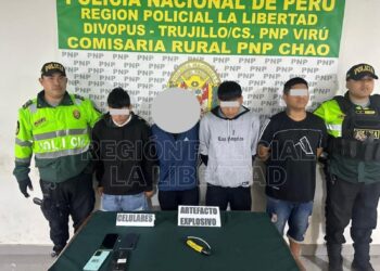 La Libertad: Desarticulan banda criminal integrada por menores de edad en Chao