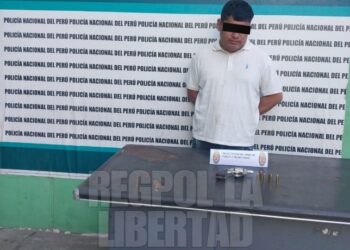 Trujillo: Policía frustra robo armado y detiene a sospechoso con arma de fuego